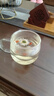 富光花茶杯 男女士茶水分离杯子 双层办公泡茶玻璃杯带把高硼硅水杯 实拍图