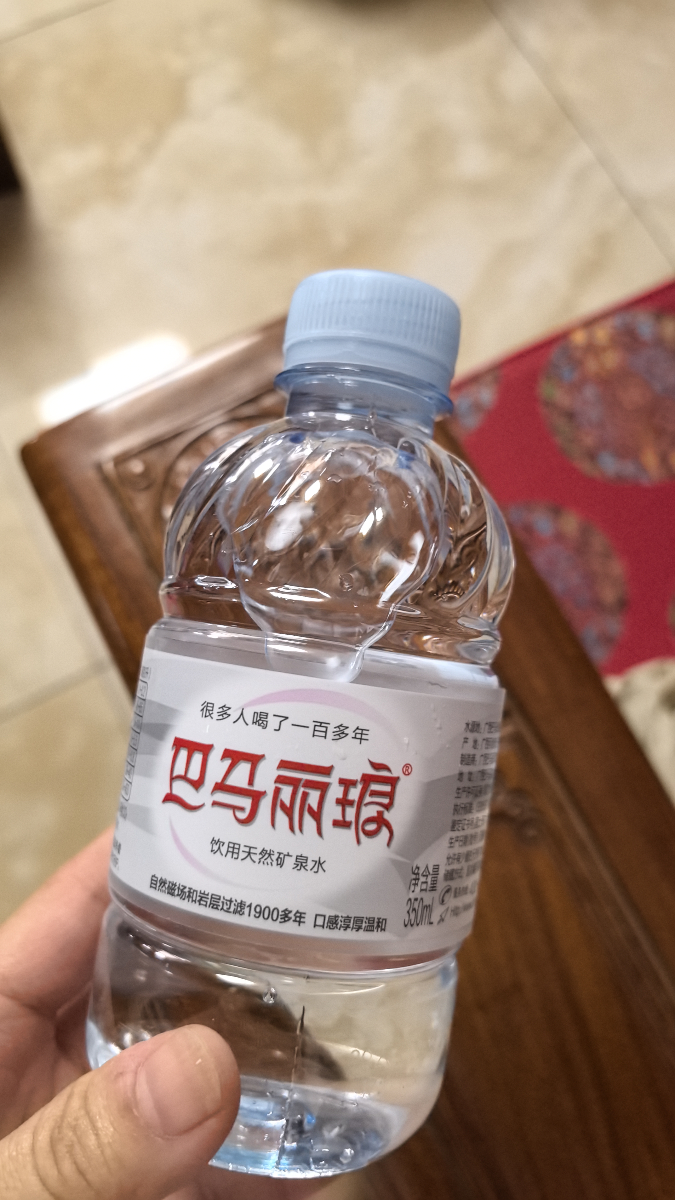 巴马丽琅饮用天然弱碱性矿泉水350mL*24瓶整箱 来自长寿乡巴马 实拍图