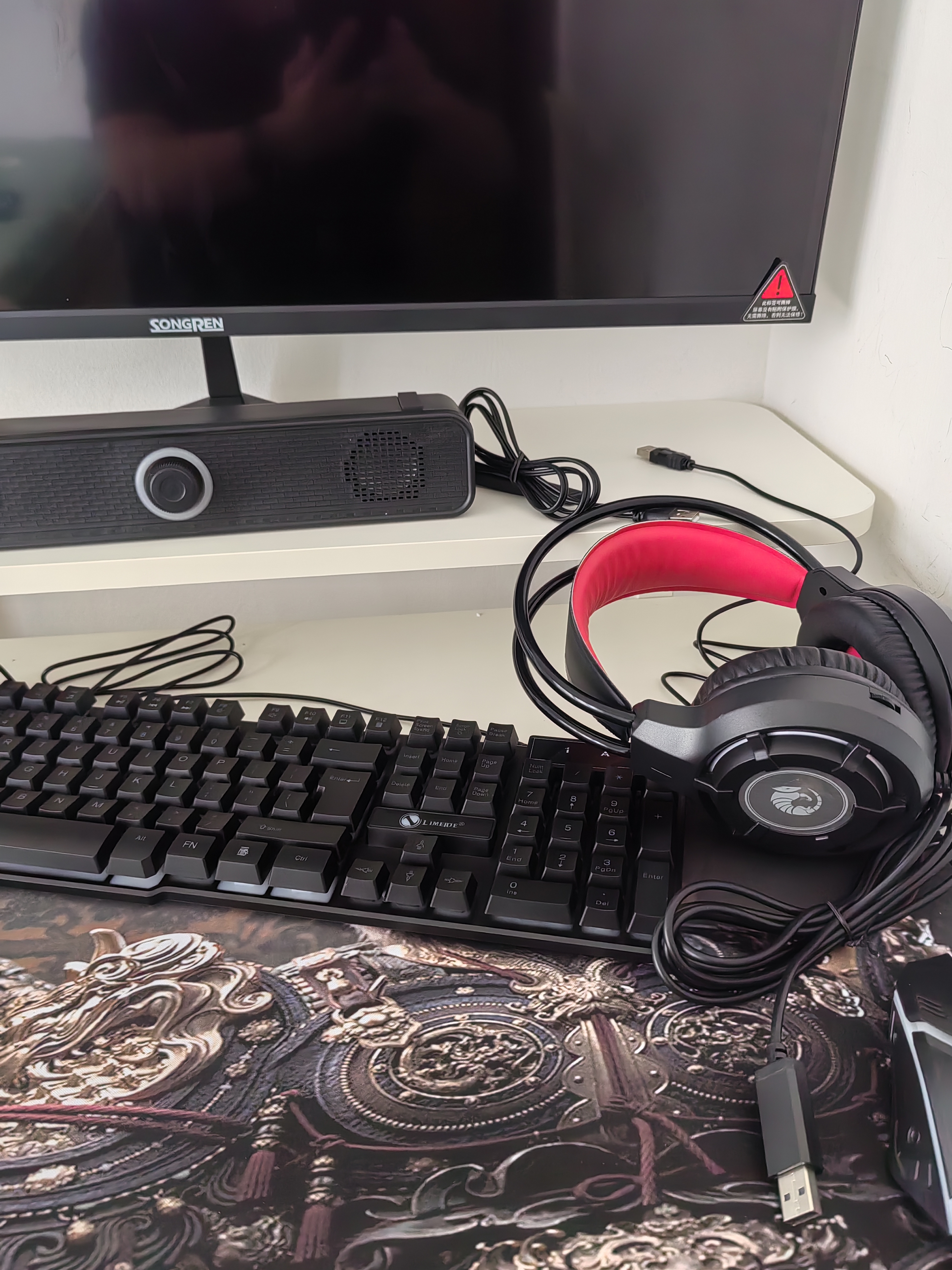 华硕（ASUS）ROG全家桶 英特尔酷睿14代i5/i7台式电脑游戏主机5060ti/5070直播设计三角洲黑神话水冷整套海景房 主机+32寸超清显示屏【六年质保+全套配齐】 二：13代i5-1340 实拍图