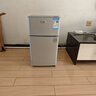 小鸭小冰箱迷你小型家用 冷藏冷冻两用宿舍寝室出租房用双门办公室电冰箱节能省电 【节能省电】128银色【一级能效 高效保鲜】30L 实拍图