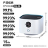 UORRIS德国欧瑞氏空气净化器除甲醛除烟味新房家用桌面办公室小型负离子除异味过敏原鼻炎哮喘花粉神器 清新白 【含耗材丨除醛率99%】 实时检测丨主动捕捉丨效果可视化 实拍图