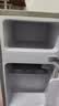 日普（RIPU）小冰箱迷你小型双门家用一级能效宿舍出租房办公室节能省电冷藏冷冻电冰箱 【店长推荐】58升银色【小巧不占地】 实拍图