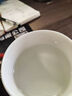 传旗 陶瓷马克杯 带勺盖咖啡牛奶早餐杯办公水杯男女茶杯 描金黑400ml 实拍图