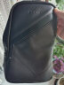 法国COW 男士胸包休闲运动单肩包潮流小背包斜挎包男士包包多功能跨包大容量背包 C-8610 黑色 晒单实拍图