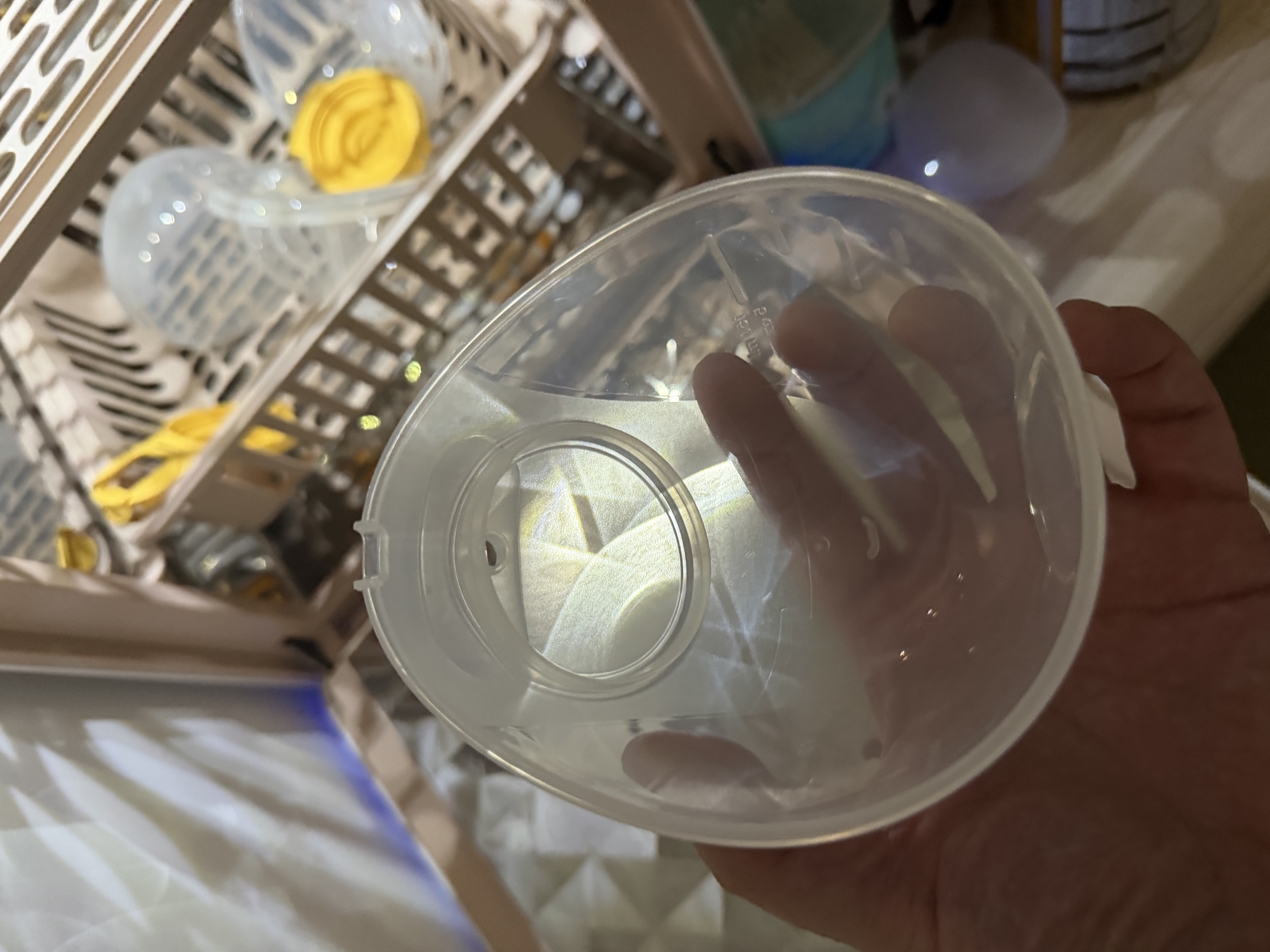 美德乐（Medela）吸奶器电动吸乳器可穿戴式享韵免手扶双边一体式防逆流按摩 实拍图