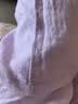 MUJI 女式 汉麻水洗宽版裤女装裤子女款女士长裤休闲裤阔腿裤26年春夏 薰衣草色 L （165/70A） 实拍图