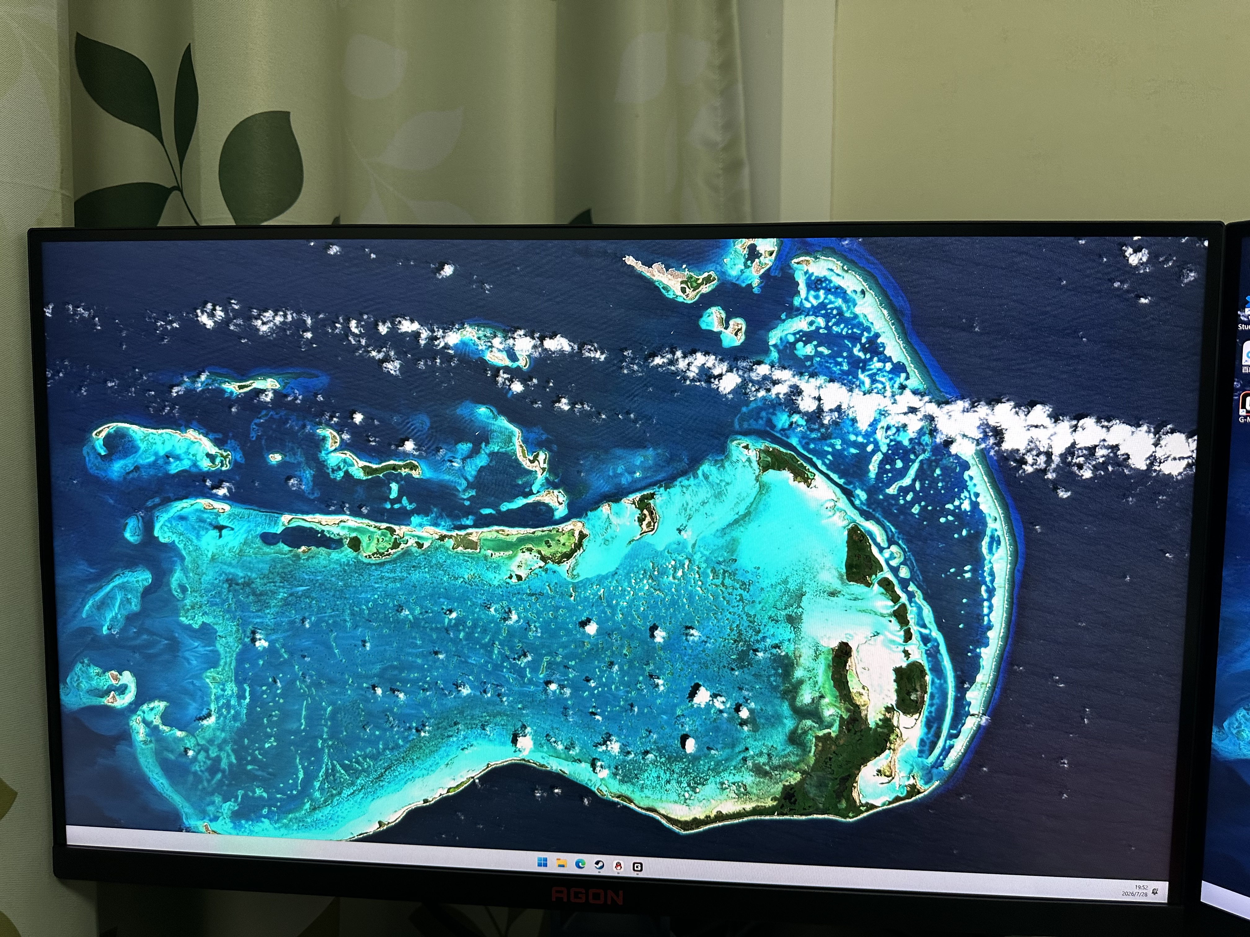 AOC爱攻御天max 27英寸4K 240Hz双模480Hz 原装模组 DP2.1 HDR400 1ms 硬件低蓝光 电竞显示器AG276UZ 实拍图