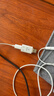 毕亚兹lighting耳机转Type-c转接头 适用苹果耳机转iphone17/16华为小米ipad平板笔记本无损听歌通话线控 实拍图
