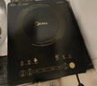 美的（Midea）[升级款]电磁炉电陶炉家用 2200W大功率新型电磁灶火锅炉 一体面板炒菜烹饪一套带锅配锅 WH2202S 实拍图