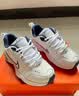 耐克轻便训练鞋秋季健身缓震老爹鞋NIKE AIR MONARCH 4 415445 102白色/金属银/深藏青 42 (265mm) 实拍图
