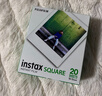 INSTAX富士一次成像相纸（instax）instax SQUARE 方形相纸 （双包装） 实拍图