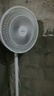 美的（Midea）【加大网罩】七叶轻音柔风电风扇/家用省电落地扇/小型台式电扇/广角摇头大风力宿舍风扇 SAE35CA1 实拍图