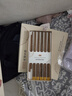 双枪百年龄鸡翅木筷子 家用高档防霉筷子防滑耐高温10＋2家庭礼盒 实拍图