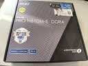 微星（MSI）PRO H610M-E DDR4电脑主板 支持CPU 12490F/13490F/13400F(INTEL H610/LGA 1700) 实拍图
