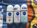 妮维雅（NIVEA）抑汗香体腋下止汗露走珠 精华女+活力女+干爽女（各50ml) 七夕 实拍图