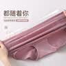 俞兆林妈妈内裤女胖mm纯棉抗菌裆高腰收腹透气大码中老年女士三角短裤 豆沙+奶咖+虾粉+紫色 4条 2XL 【建议体重155-180斤】 实拍图
