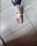 艾莱佳（AILAIJIA）艾莱佳 芭蕾玛丽珍洞洞鞋女 白色 36-37 实拍图