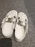 卡骆驰（CROCS）经典玛丽珍芭蕾洞洞鞋|210581 亚麻色   36 /37(220mm) 实拍图