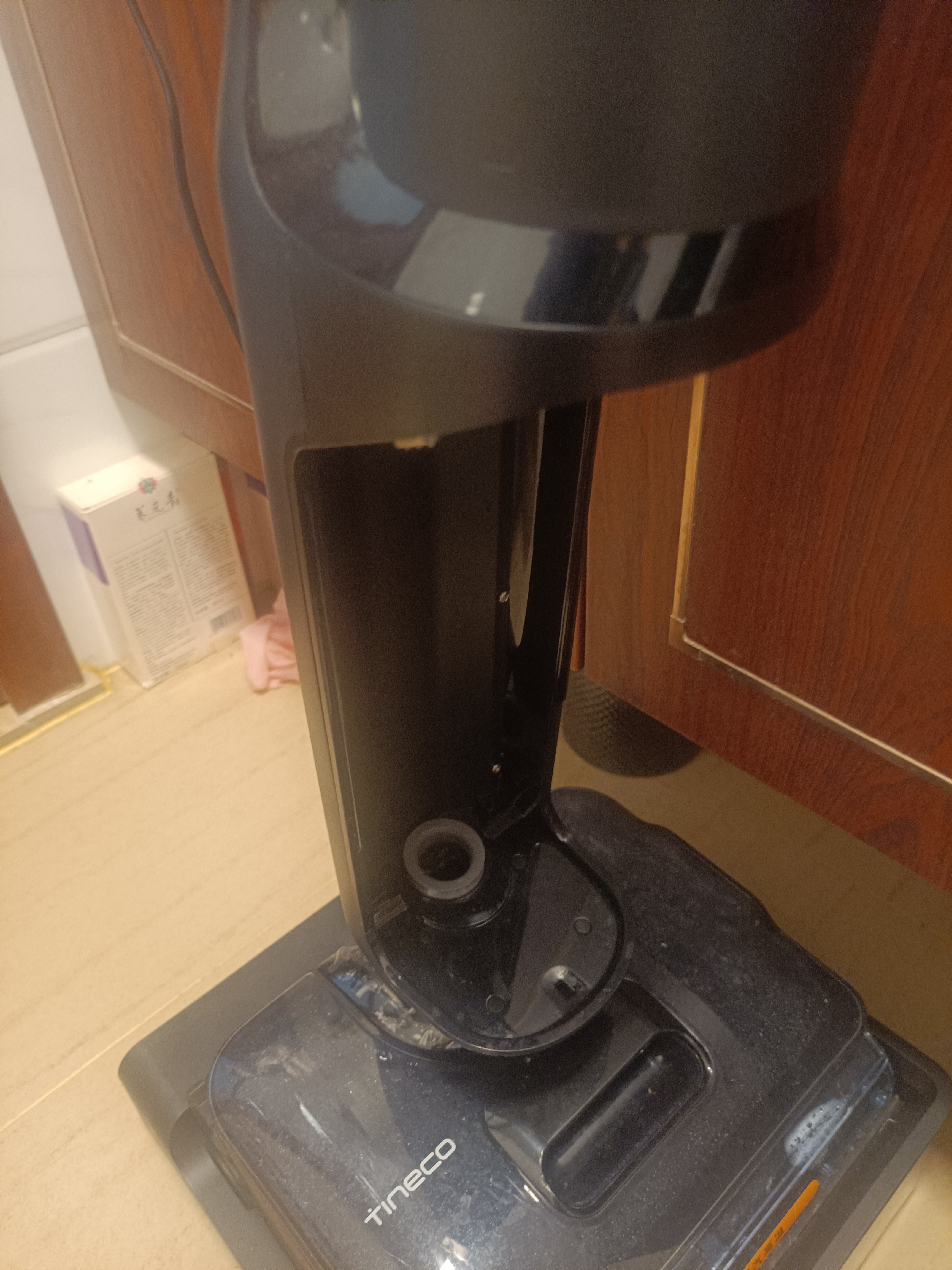 添可极客蒸汽2.0高温蒸汽洗地机 洗拖吸一体 0缠毛躺平家用自动清洗 手持洗地拖地一体机扫地机器人 实拍图
