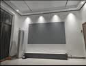 JCONG【免费安装】菲涅尔抗光投影幕布家用办公金属画框幕布家庭影院背景墙三色激光电视壁挂投影仪硬屏 灰耀抗光 120英寸 实拍图