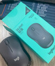 罗技（Logitech）M220 轻音鼠标 无线鼠标 办公鼠标 对称鼠标 带无线微型接收器 灰黑色 实拍图