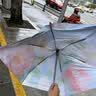 天堂伞 防紫外线阳伞五折 迷你小巧便携防晒遮阳伞晴雨两用伞钛银花语 实拍图