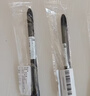 斑马牌（ZEBRA）【热门商品】真心圆珠笔系列 0.7mm子弹头原子笔学生办公用中油笔 ID-A100 黑色 实拍图
