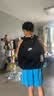 耐克NIKE男背包运动包学生书包户外出行便捷休闲包IB4343-010黑MISC 实拍图