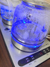 丰谷全自动上水电热水壶 茶台烧水壶 家用办公嵌入式茶桌茶几一体机茶具电茶炉套装 1L （37*20cm）底部单上水银色-消毒款 实拍图