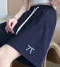 回力运动短裤女2026夏季新款休闲中裤宽松大码胖mm夏装针织a字五分裤 实拍图