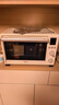 美的（Midea）35L家用多功能烘焙电烤箱 双层玻璃门/精准控温/热风烘烤/搪瓷内胆 PT3530W-D 实拍图
