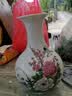 梓琦景德镇陶瓷插花工艺品家居装饰中式客厅装饰书房电视柜水培插花瓶 月亮赏瓶高22+底座 实拍图