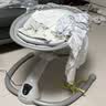 babycare婴儿电动摇椅0-1岁宝宝安抚摇篮椅哄娃睡觉神器新生儿礼物 轻奢款 实拍图