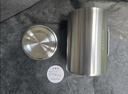 美厨（MAXCOOK）316不锈钢水杯 儿童学生喝水杯子双层口杯带盖手柄300ml MCB1105 实拍图