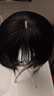 佰丝堂假发女全真人发丝头顶补发片遮白发蓬松增加发量女士长直发全真发 实拍图