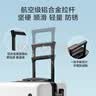 京东京造无界行李箱20英寸德国科思创PC大容量轻便拉杆箱登机旅行箱 黑 实拍图