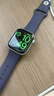 Apple/苹果 Watch S11 智能手表GPS款42毫米银色铝金属表壳雾紫色运动型表带S/M MEUT4CH/B 实拍图