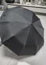 京东京造黑武士pro全自动雨伞自动折叠伞便携遮阳男士晴雨两用10骨 实拍图