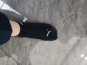 彪马（PUMA）男袜子男士运动休闲款透气中筒棉袜纯色袜男款吸汗秋冬百搭 黑灰组合 3双 均码 EU39-42（适合脚码40-44） 实拍图