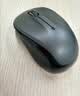 罗技（Logitech）M220 轻音鼠标 无线鼠标 办公鼠标 对称鼠标 带无线微型接收器 灰黑色 实拍图