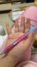 派通（Pentel ）【开学必购】0.5mm侧按式活动铅笔 学生绘画自动铅笔带橡皮PD105C撞色限量款 蓝粉色 实拍图