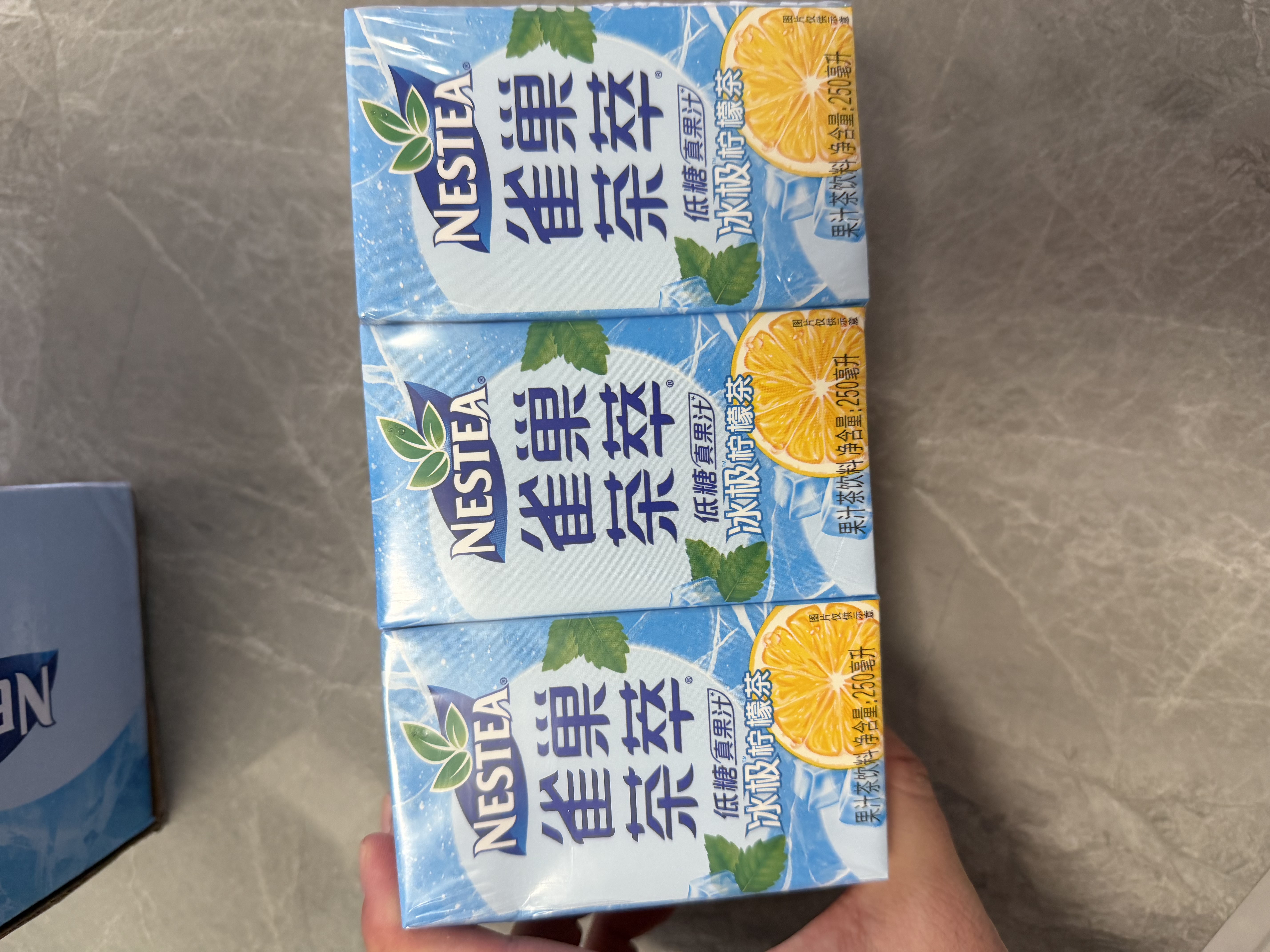 雀巢（Nestle）雀巢茶萃冰极柠檬茶果汁 茶饮料250ml*24包 整箱 实拍图
