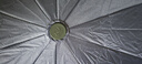 天堂伞 防紫外线晴雨伞三折 太阳伞黑胶折叠三折晴雨伞 黛蓝 实拍图