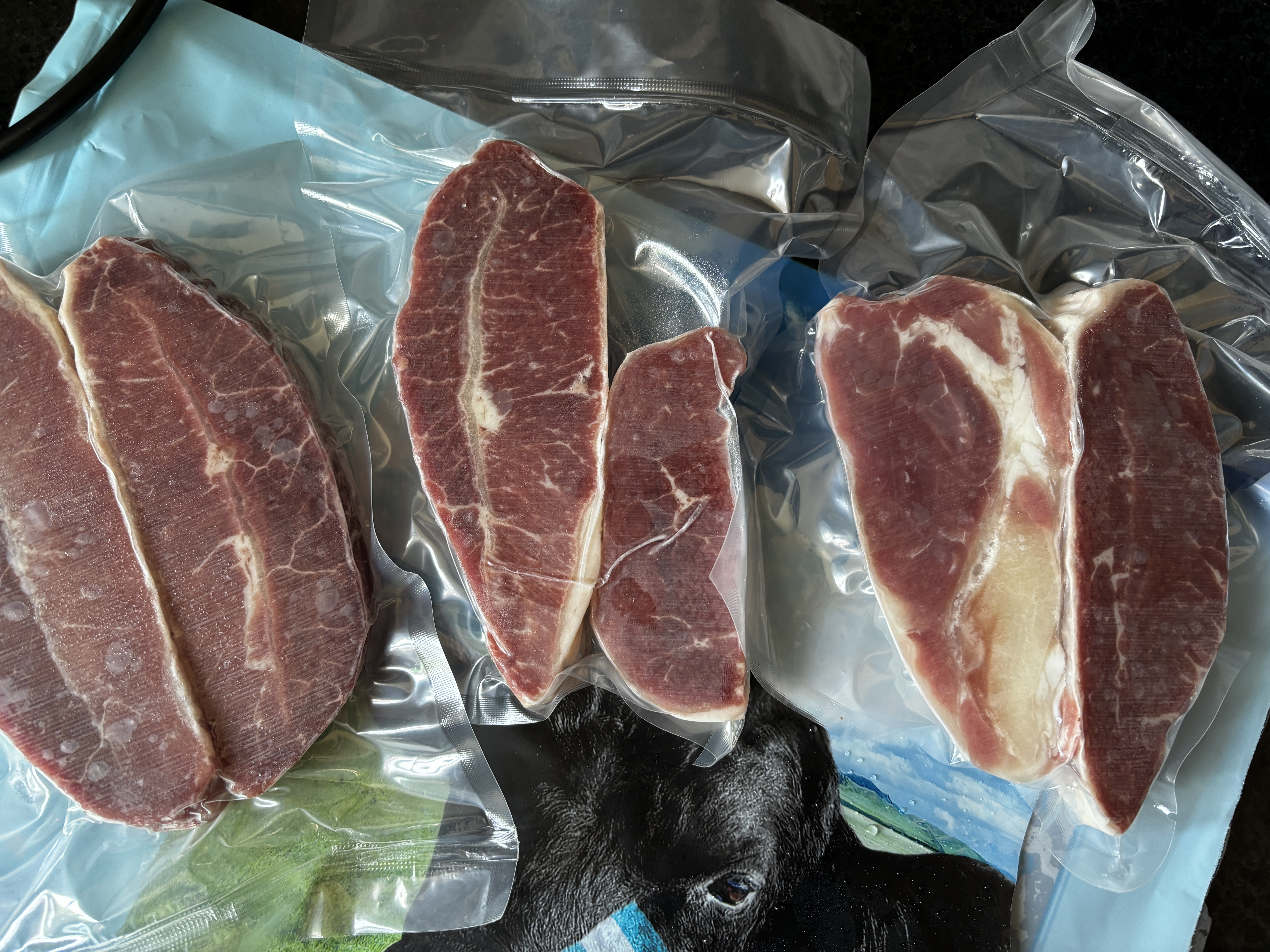 春禾秋牧 阿根廷原切草饲板腱牛排1.3kg/7-13片 牛肉生鲜 低脂健身七夕 实拍图