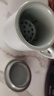 雅瓷汝窑茶杯茶水分离陶瓷泡茶杯带茶漏办公杯怀远杯含碟 实拍图