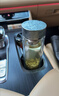 苏泊尔（SUPOR）纯钛茶漏双层玻璃杯茶水分离泡有钛茶杯男女士礼品杯 生日礼物 实拍图