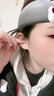 BJYLS999纯银针雪花耳钉女养耳洞流苏耳线足银针耳环2026轻奢高级耳饰 【999足银耳链】雪花耳线一对 实拍图