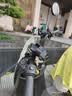 新款电动车摩托车后视镜手机支架户外骑行防震自行车导航支架工厂 车把款+防抖机械卡扣 通用款 实拍图