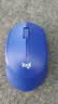 罗技（Logitech）M330 静音鼠标 无线鼠标 办公鼠标 右手鼠标 蓝色 带无线2.4G接收器 实拍图