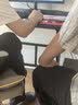 奥伦福特  电脑桌台式家用电竞游戏桌办公书桌简约书房写字桌子 碳纤维纹路单桌-80*60 升级款电竞桌 实拍图